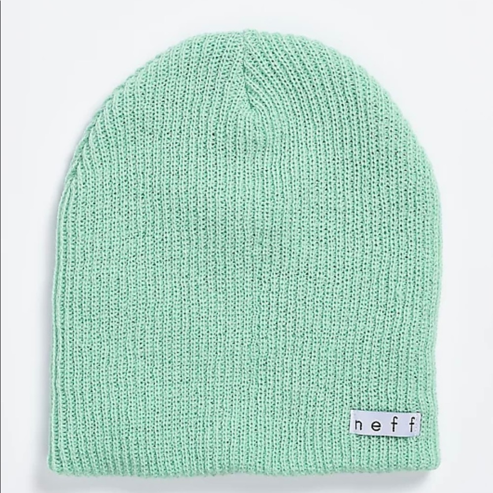 Neon Blue Neff Beanie